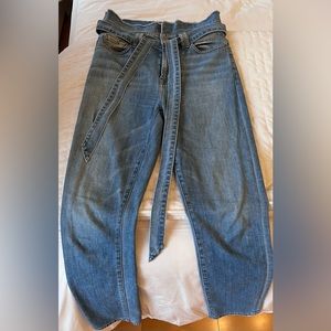 7 for all mankind paper bag jeans